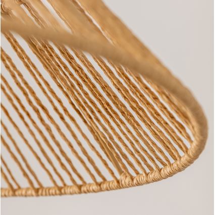 Brilagi - Lampadario LED sospeso con cavo CERIA BOHO 1xE27/40W/230V Ø 70 cm marrone