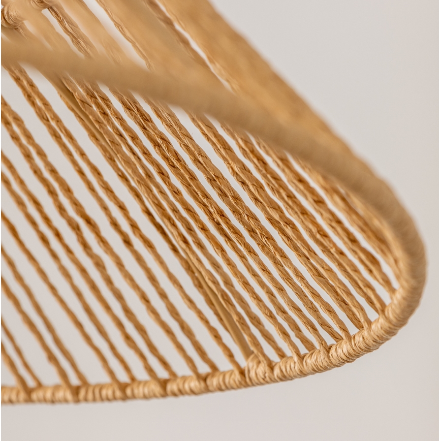 Brilagi - Lampadario LED sospeso con cavo CERIA BOHO 1xE27/40W/230V Ø 70 cm marrone