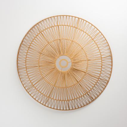 Brilagi - Lampadario LED sospeso con cavo CERIA BOHO 1xE27/40W/230V Ø 70 cm marrone