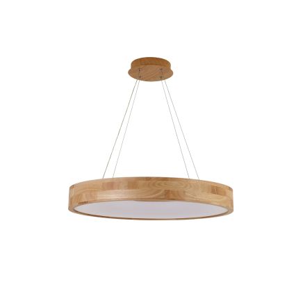 Brilagi - Lampadario LED sospeso con cavo FALCON WOOD LED/40W/230V 3000/4000/6000K Ø 60 cm in legno