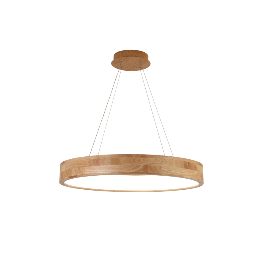 Brilagi - Lampadario LED sospeso con cavo FALCON WOOD LED/40W/230V 3000/4000/6000K Ø 60 cm in legno