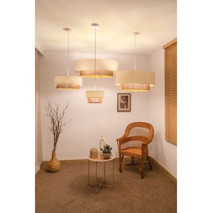 Brilagi - Lampadario LED sospeso con cavo STILE BOHO 3xE27/15W/230V Ø 60 cm