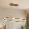 Brilagi - Lampadario LED sospeso su cavi PONDIE LED/44W/230V 80x30 cm oro