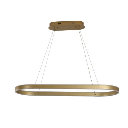 Brilagi - Lampadario LED sospeso su cavi PONDIE LED/44W/230V 80x30 cm oro