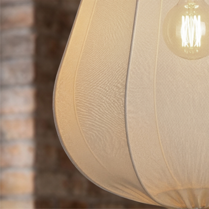 Brilagi - Lampadario LED sospeso su cavo ARVEN 1xE27/8W/230V Ø 37 cm bianco