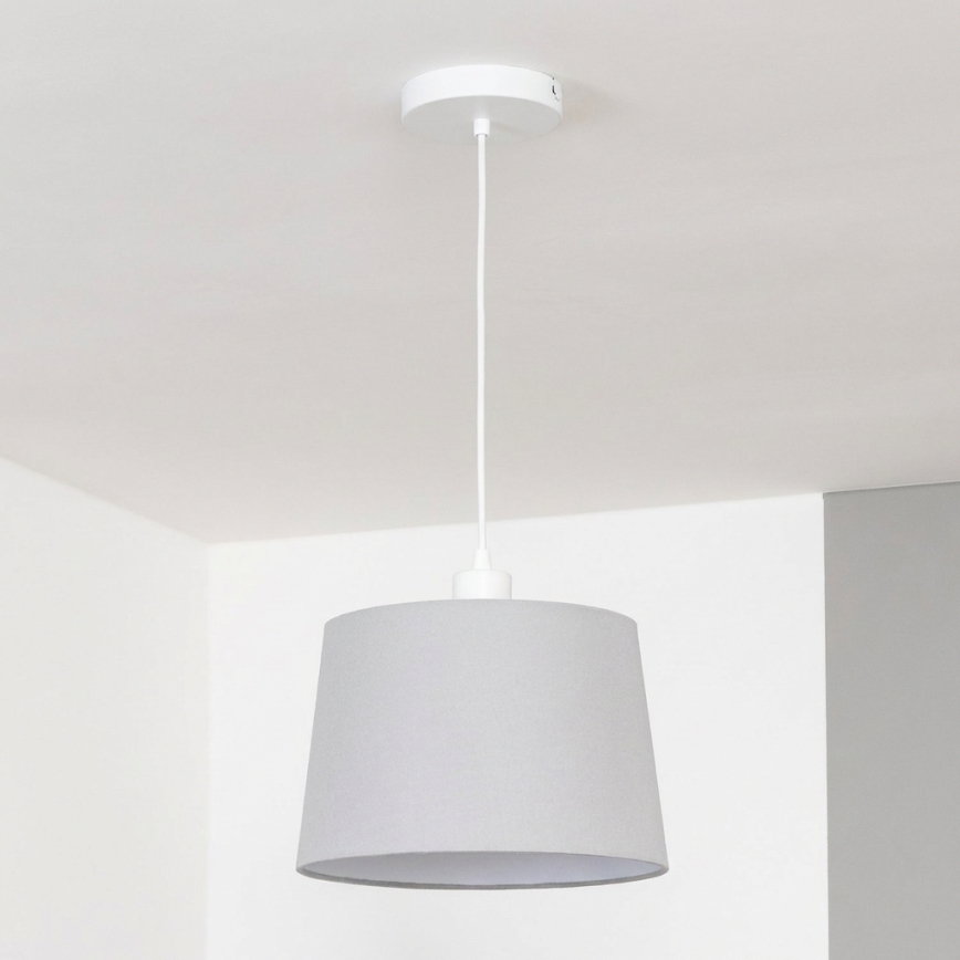 Brilagi - Lampadario LED sospeso su cavo CERIA 1xE27/40W/230V Ø 30 cm grigio