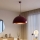 Brilagi - Lampadario LED sospeso su cavo METALO 1xE27/40W/230V Ø 60 cm bordeaux/ramato