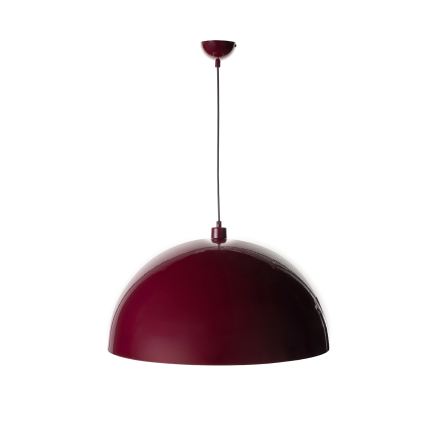 Brilagi - Lampadario LED sospeso su cavo METALO 1xE27/40W/230V Ø 60 cm bordeaux/ramato