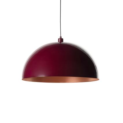 Brilagi - Lampadario LED sospeso su cavo METALO 1xE27/40W/230V Ø 60 cm bordeaux/ramato