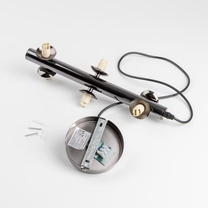 Brilagi - Lampadario LED sospeso su cavo MILLA 6xG9/3W/230V nero cromato/oro