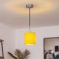 Brilagi - Lampadario LED sospeso su cavo NUBILA 1xE27/60W/230V Ø 14 cm nero/giallo