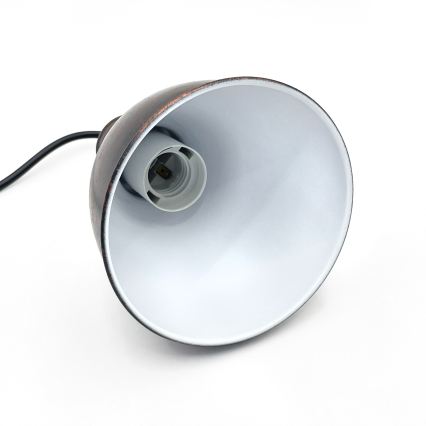 Brilagi - Lampadario LED sospeso su cavo RIDDY 1xE27/60W/230V rame/patina