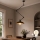 Brilagi - Lampadario LED su asta IRONBEAM 1xE27/60W/230V nero