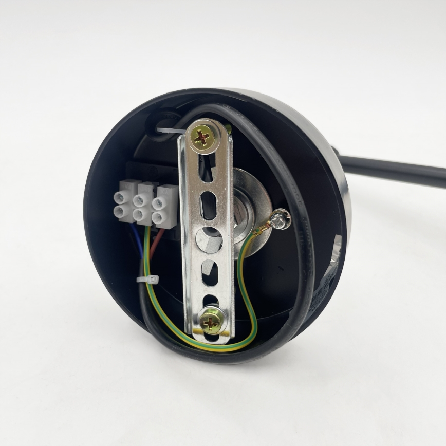 Brilagi - Lampadario LED su asta IRONBEAM 1xE27/60W/230V nero