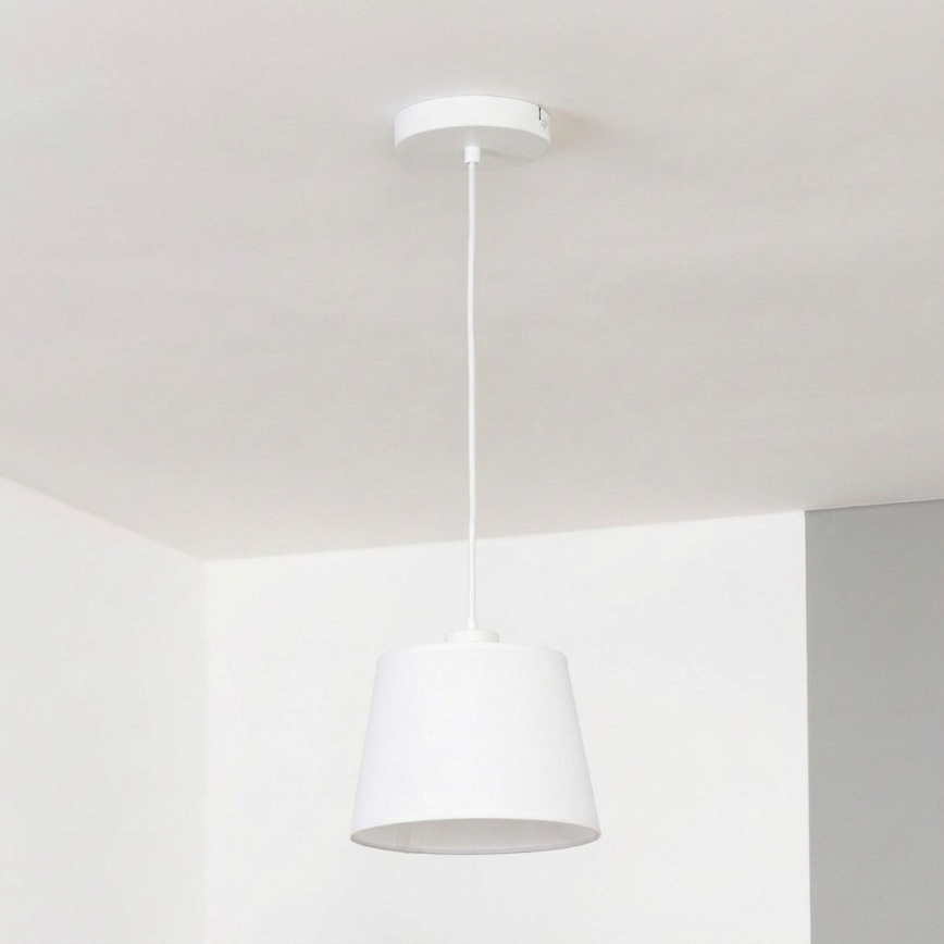 Brilagi - Lampadario LED su cavo CERIA 1xE27/40W/230V Ø 20,5 cm bianco