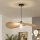 Brilagi - Lampadario LED su cavo CERIA BOHO 1xE27/40W/230V Ø 80 cm, in rafia