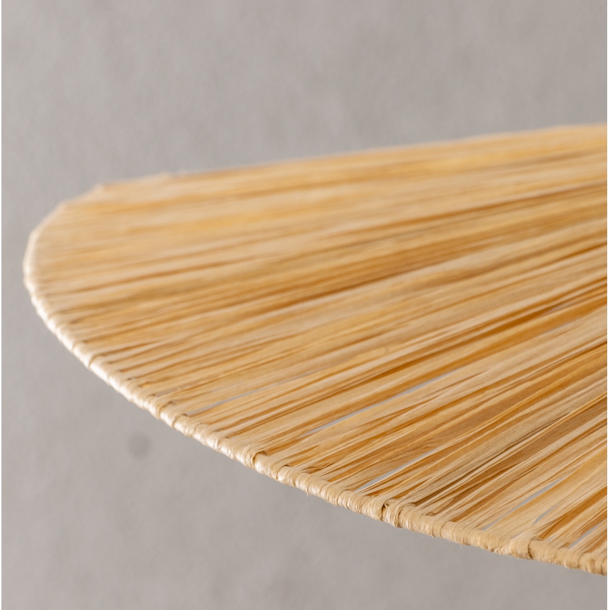 Brilagi - Lampadario LED su cavo CERIA BOHO 1xE27/40W/230V Ø 80 cm, in rafia