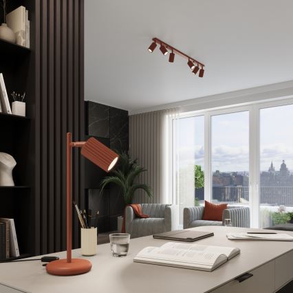 Brilagi - Lampadario LED su cavo CRESTO 1xGU10/10W/230V rosso
