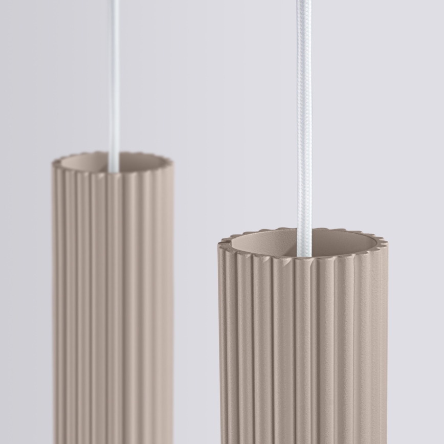 Brilagi - Lampadario LED su cavo CRESTO 2xGU10/10W/230V taupe