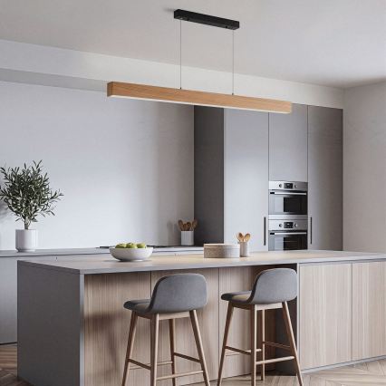 BRILAGI - Lampadario LED su cavo GARDALINE LED/90W/230V rovere