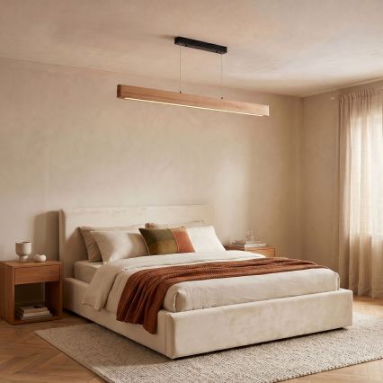 BRILAGI - Lampadario LED su cavo GARDALINE LED/90W/230V rovere