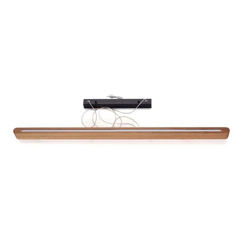 BRILAGI - Lampadario LED su cavo GARDALINE LED/90W/230V rovere