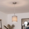 Brilagi - Lampadario LED su cavo NUBILA 1xE27/60W/230V Ø 14 cm grigio
