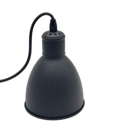 Brilagi - Lampadario LED su cavo RIDDY 1xE27/60W/230V nero
