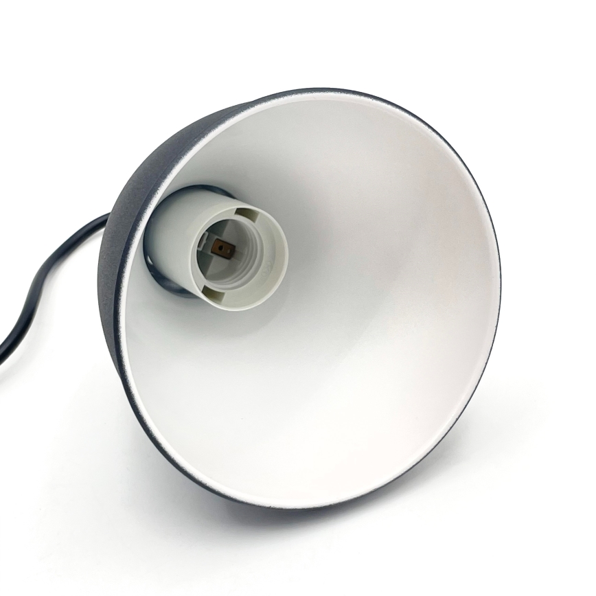 Brilagi - Lampadario LED su cavo RIDDY 1xE27/60W/230V nero