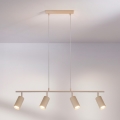 Brilagi - Lampadario sospeso a cavo SELE 4xGU10/30W/230V beige