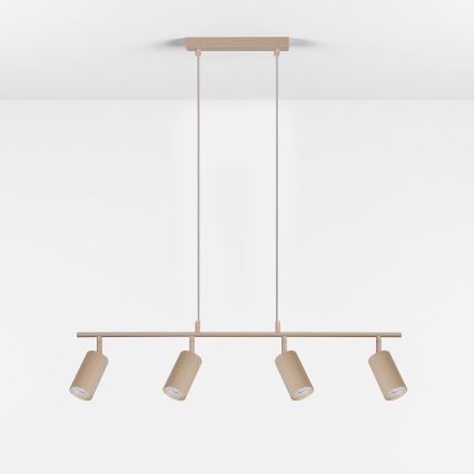 Brilagi - Lampadario sospeso a cavo SELE 4xGU10/30W/230V beige