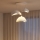 Brilagi - Lampadario sospeso a cavo WABI SABI 3xE27/40W/230V Ø 82 cm bianco