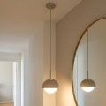 BRILAGI - Lampadario sospeso con cavo COSMO 1xE27/60W/230V Ø 18 cm beige/oro