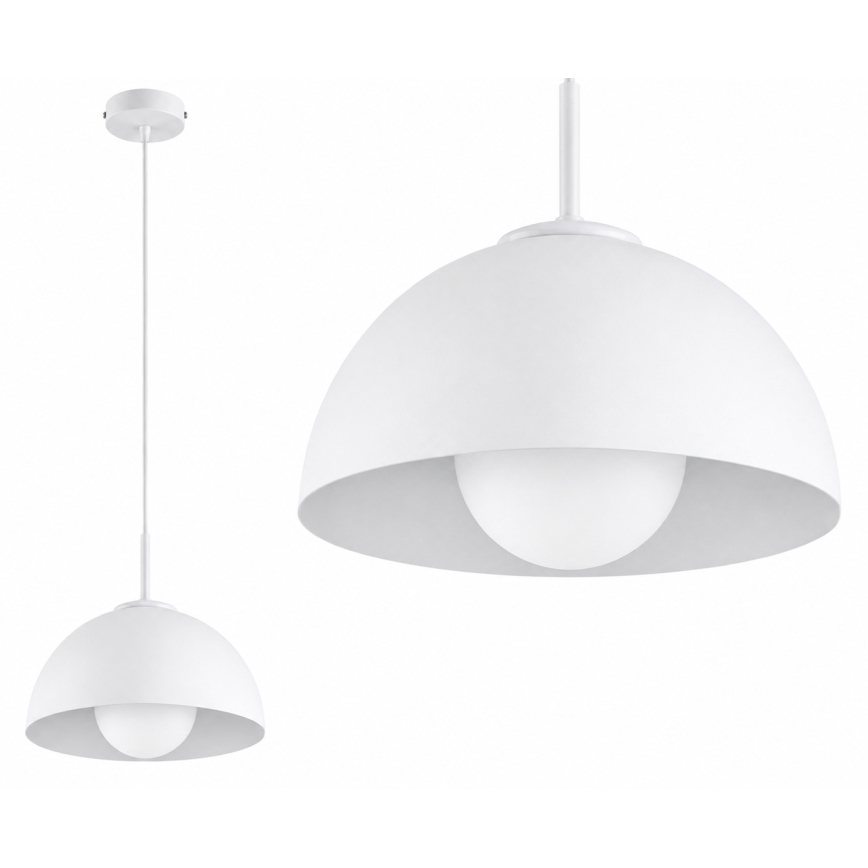 BRILAGI - Lampadario sospeso con cavo COSMO 1xE27/60W/230V Ø 30 cm bianco/oro