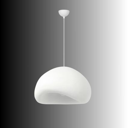 Brilagi - Lampadario sospeso con cavo LOVAL 1xE27/40W/230V Ø 50 cm bianco
