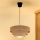 Brilagi - Lampadario sospeso con cavo LUNETA 1xE27/60W/230V Ø 40 cm beige/oro