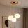 Brilagi - Lampadario sospeso con cavo MILO 3xE27/60W/230V dorato