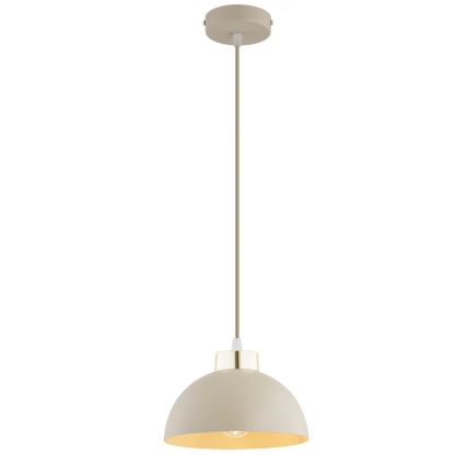 Brilagi - Lampadario sospeso con cavo MOON 1xE27/60W/230V Ø 18 cm beige/oro