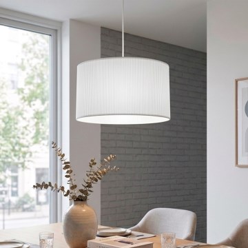Brilagi - Lampadario sospeso con cavo SIRIJA MODERN 1xE27/60W/230V Ø 35 cm bianco