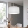 Brilagi - Lampadario sospeso con cavo SIRIJA MODERN 1xE27/60W/230V Ø 35 cm bianco