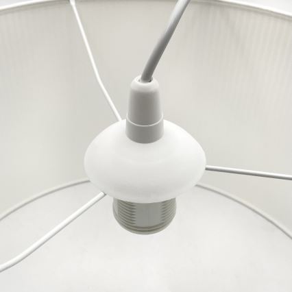 Brilagi - Lampadario sospeso con cavo SIRIJA MODERN 1xE27/60W/230V Ø 35 cm bianco