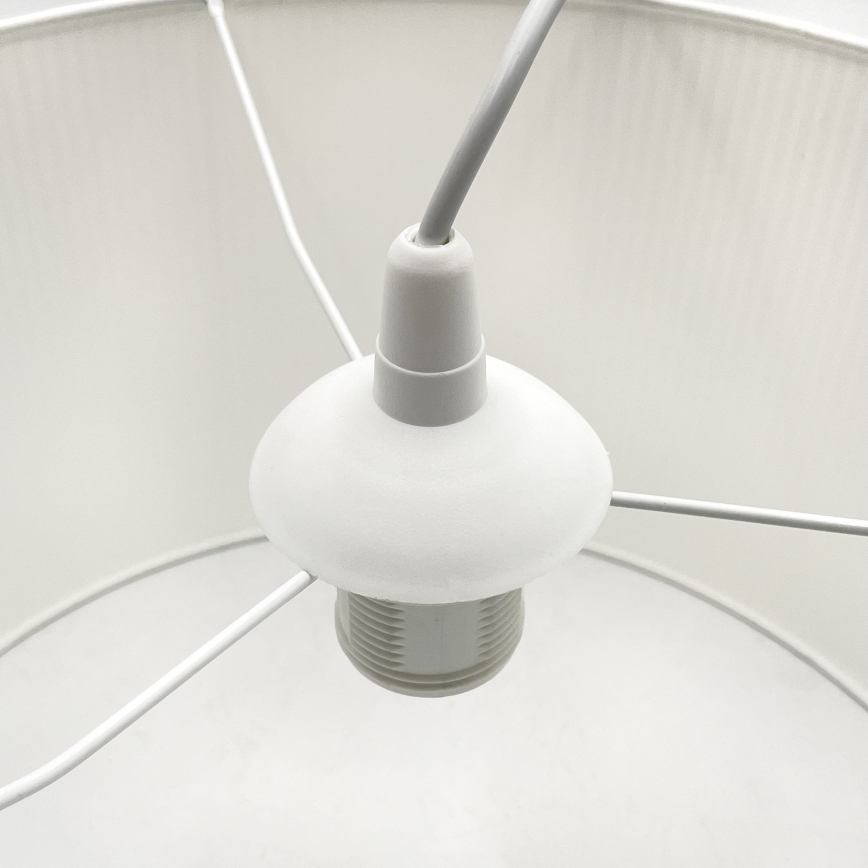 Brilagi - Lampadario sospeso con cavo SIRIJA MODERN 1xE27/60W/230V Ø 35 cm bianco