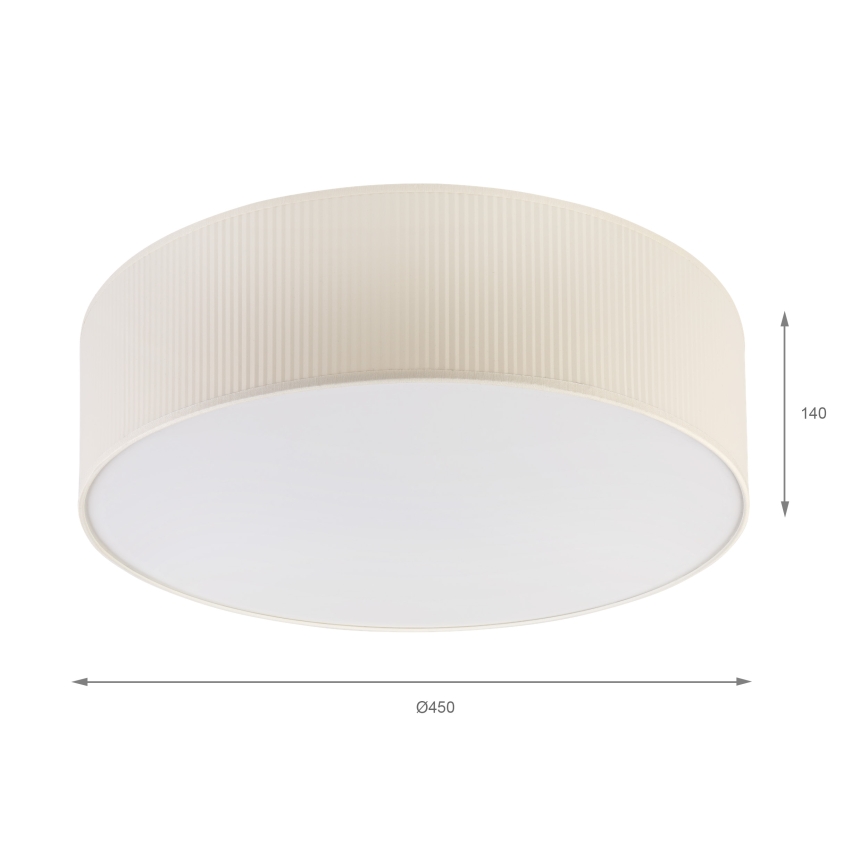 Brilagi - Lampadario sospeso con cavo SIRIJA MODERN 1xE27/60W/230V Ø 35 cm bianco