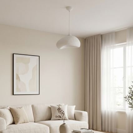Brilagi - Lampadario sospeso con cavo WABI SABI 1xE27/40W/230V Ø 32 cm bianco
