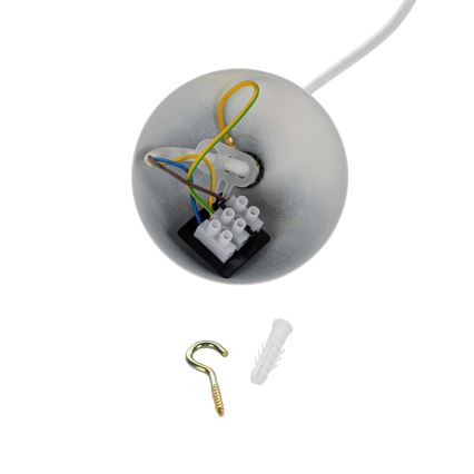 Brilagi - Lampadario sospeso con cavo WABI SABI 1xE27/40W/230V Ø 32 cm bianco