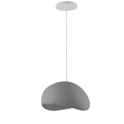 Brilagi - Lampadario sospeso con cavo WABI SABI 1xE27/40W/230V Ø 35 cm grigio