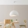 Brilagi - Lampadario sospeso con cavo WABI SABI 1xE27/40W/230V Ø 50 cm bianco