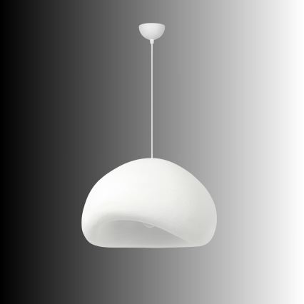 Brilagi - Lampadario sospeso con cavo WABI SABI 1xE27/40W/230V Ø 50 cm bianco