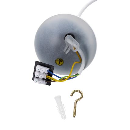 Brilagi - Lampadario sospeso con cavo WABI SABI 1xE27/40W/230V Ø 50 cm bianco