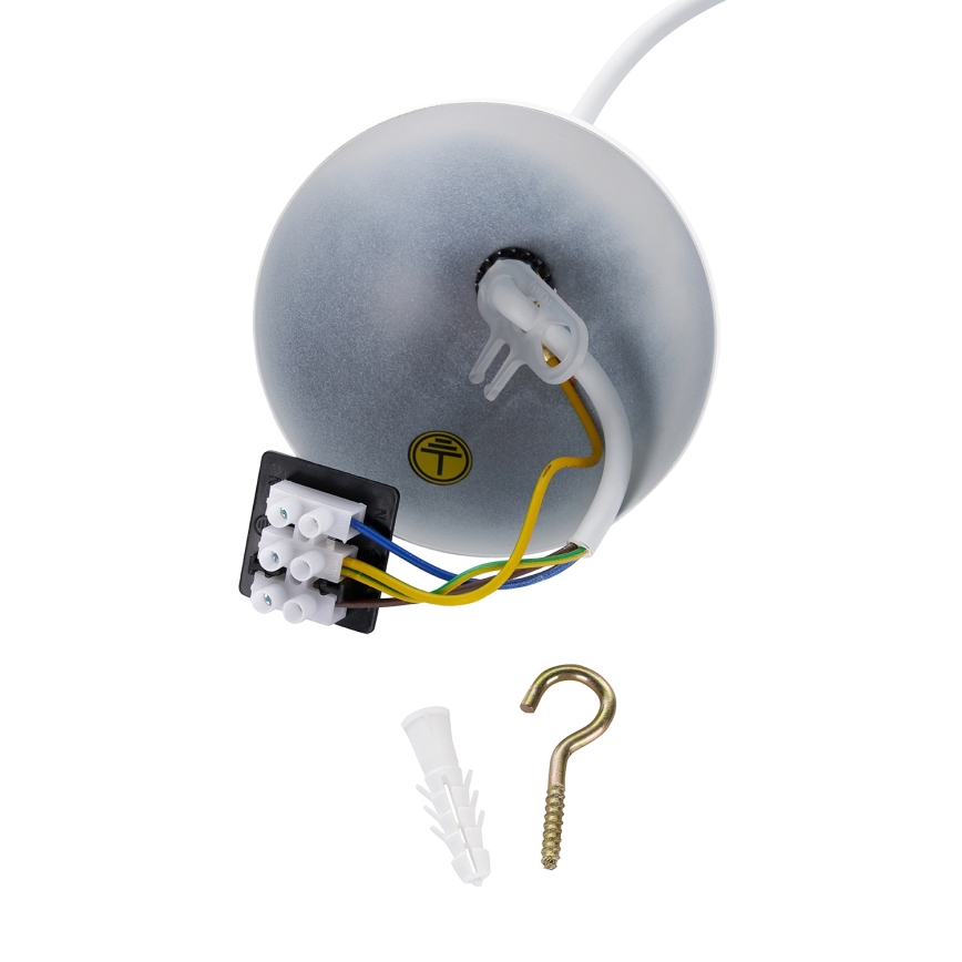 Brilagi - Lampadario sospeso con cavo WABI SABI 1xE27/40W/230V Ø 50 cm bianco